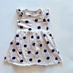 H&M kids polkadot dress.